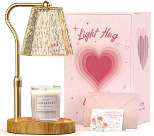 Candle Warmer Lamp with Timer Dimmable Gifts for Women, Adjustable Height Wax Warmer Lamp for Scented Candles